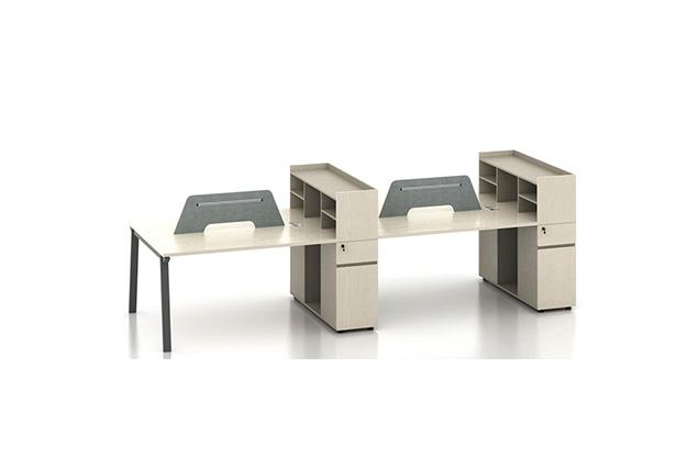 簡約現(xiàn)代職員桌-24