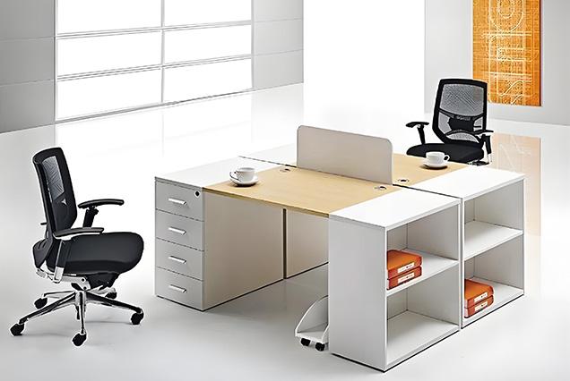 簡約現(xiàn)代職員桌-20