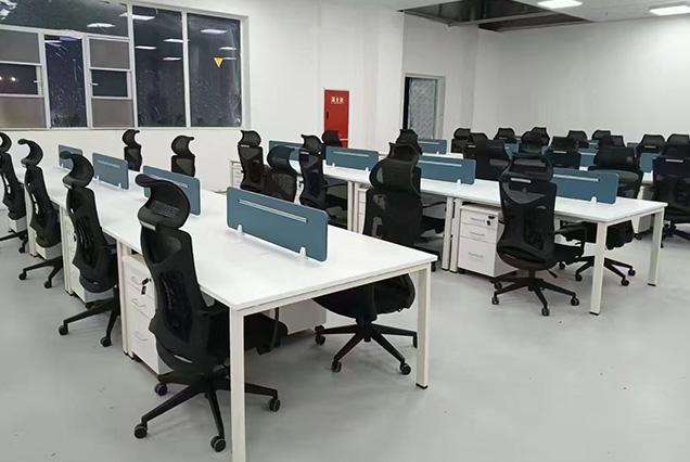 簡約現(xiàn)代職員桌-13