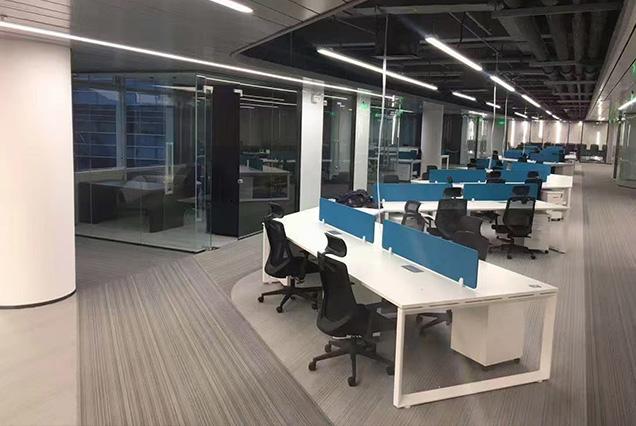 簡約現(xiàn)代職員桌-14