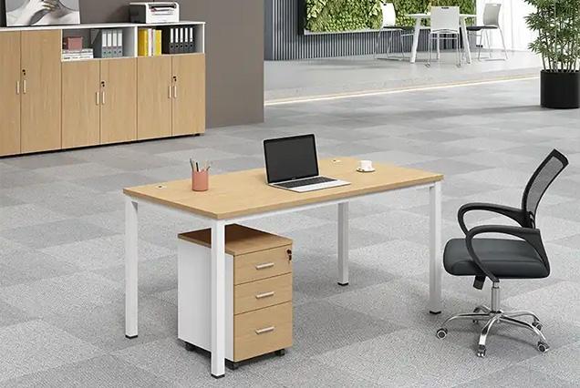 簡約現(xiàn)代職員桌-18